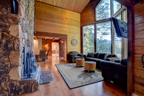 The Treetops House Living Room