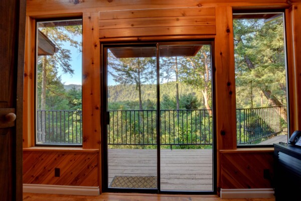 The Treetops House Sliding Glass Door