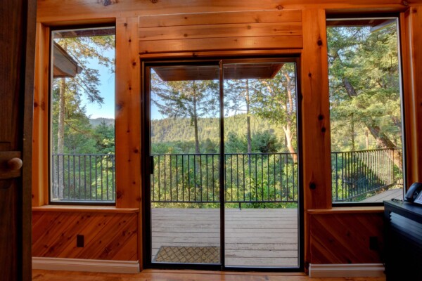 The Treetops House Sliding Glass Door